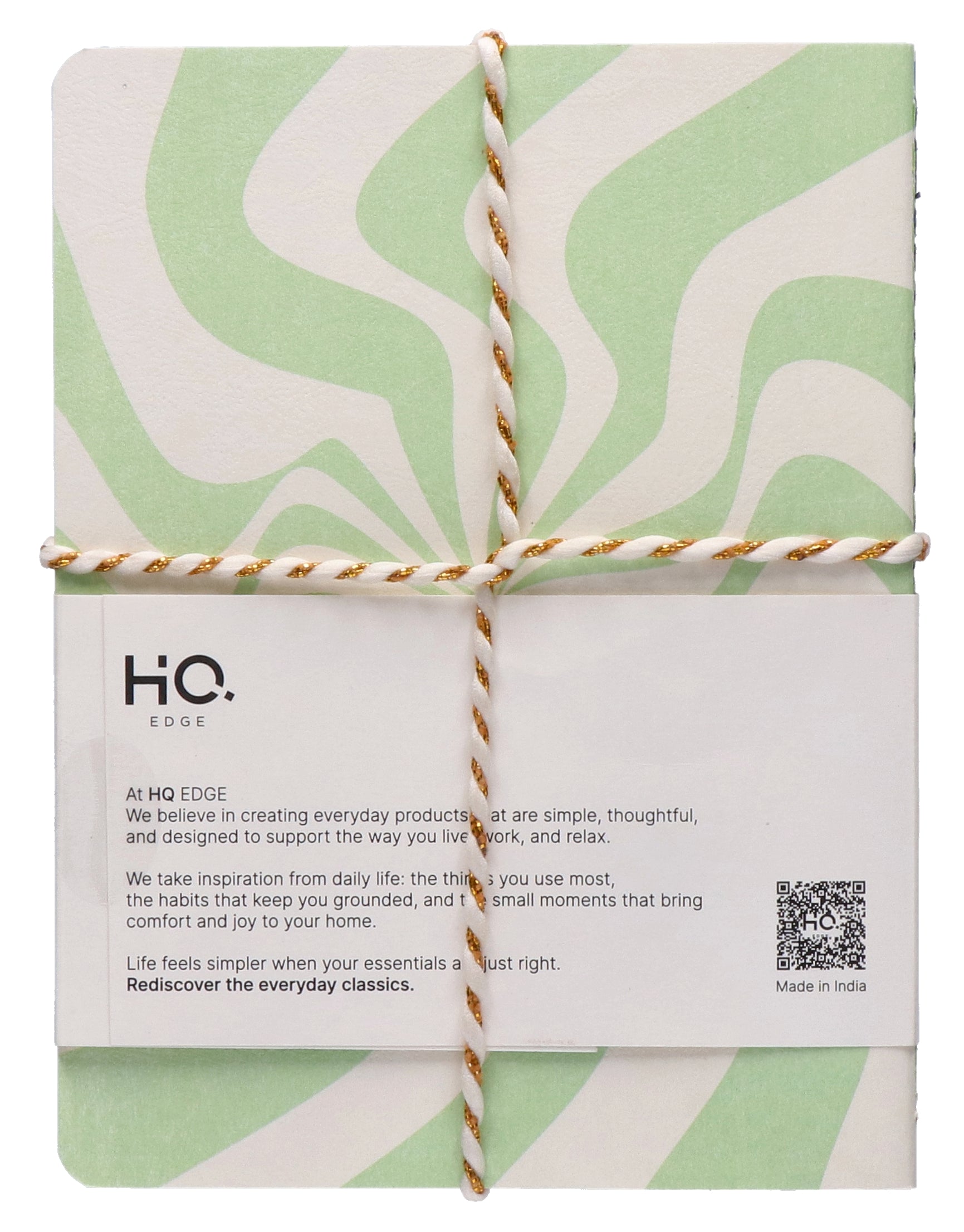 Textured Paper Journal (3-Pack) – 6x8” Fabric-Covered Notebook, 60 Lined Sheets, Lay-Flat Design with Rounded Edges, Includes Stickers & Stencils