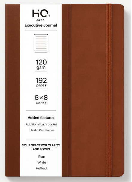 2 Tone PU Journal (Lined) | 6×8 Inch, 120 Sheets, 160 GSM | Rounded Edges, Back Pocket | Includes Stickers & Stencils