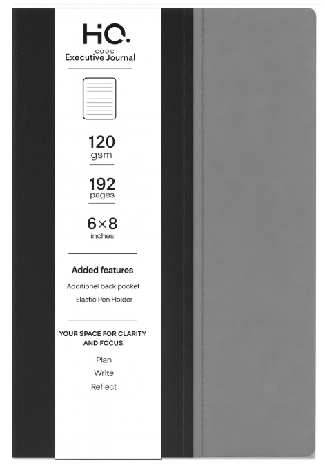 2 Tone PU Journal (Lined) | 6×8 Inch, 120 Sheets, 160 GSM | Rounded Edges, Back Pocket | Includes Stickers & Stencils