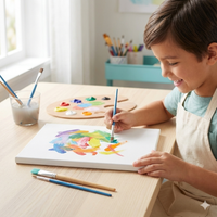 Canvas Pad | 8.26x11.69 Inch, 10 Sheets | Suitable for Pen, Pencil, Marker, Acrylic, Ink & Charcoal | Ideal for Artists & Students